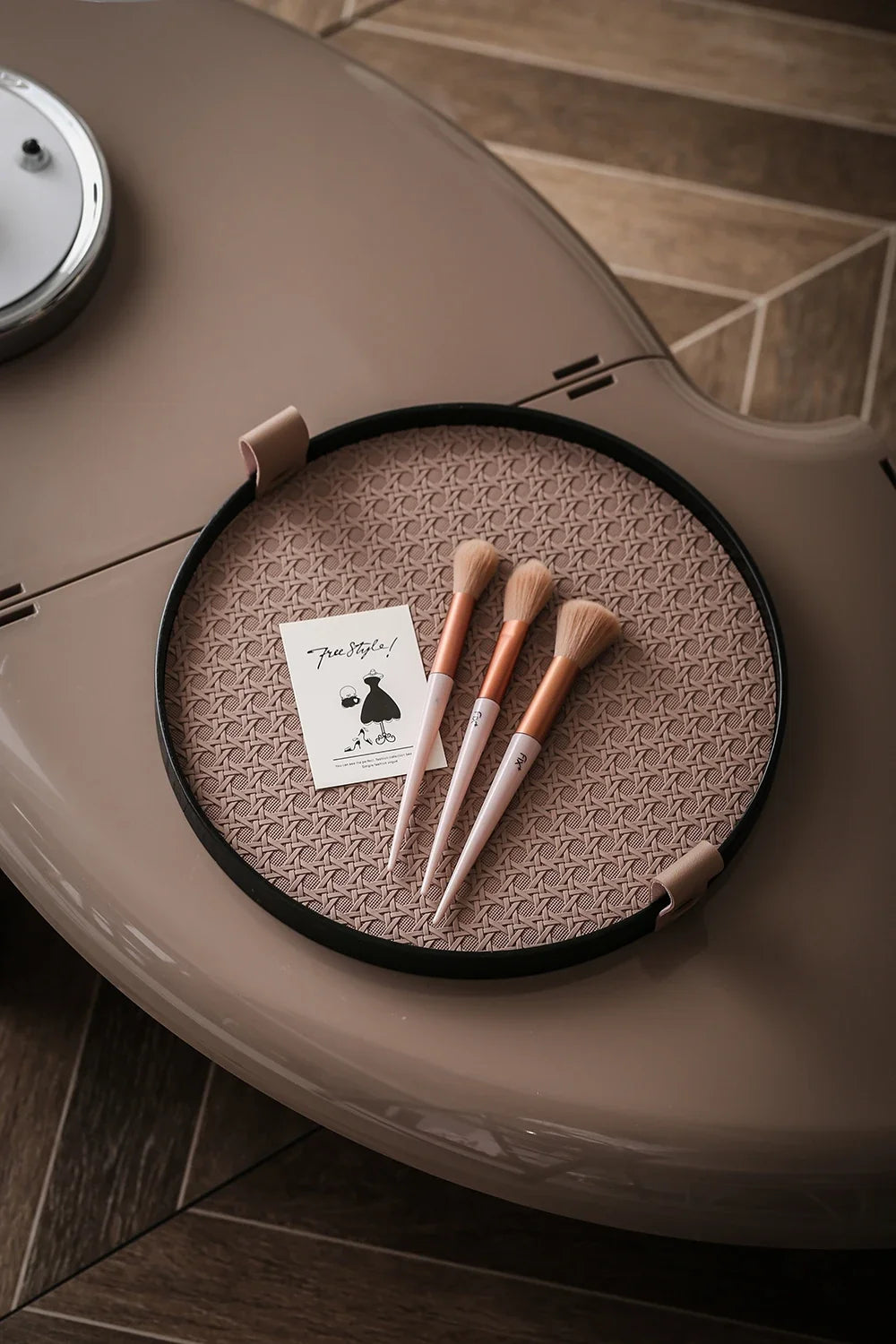 Nordic Round Jewelry Tray