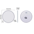 LuvoRound | Round LED Bathroom Mirror | Anti-Fog & Dimmable Touch Screen