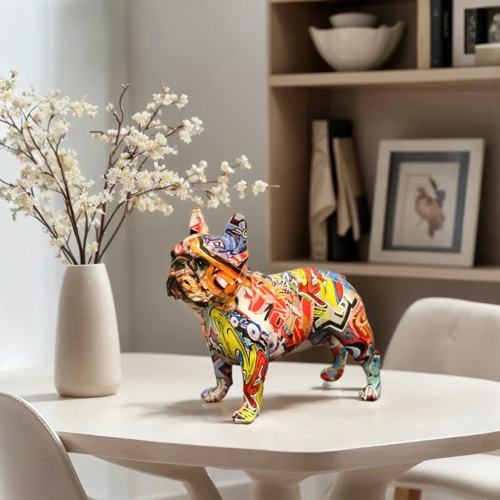 The Urban Paws Graffiti Art Dog Sculptures