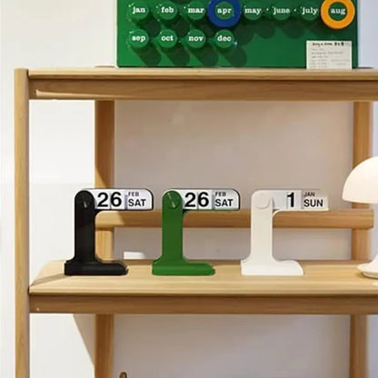 Modern Flip Desktop Calendar