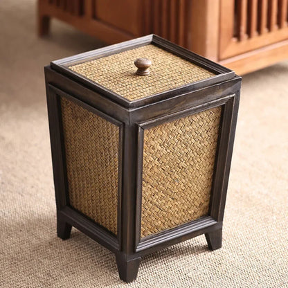 Retro Style Waste Basket
