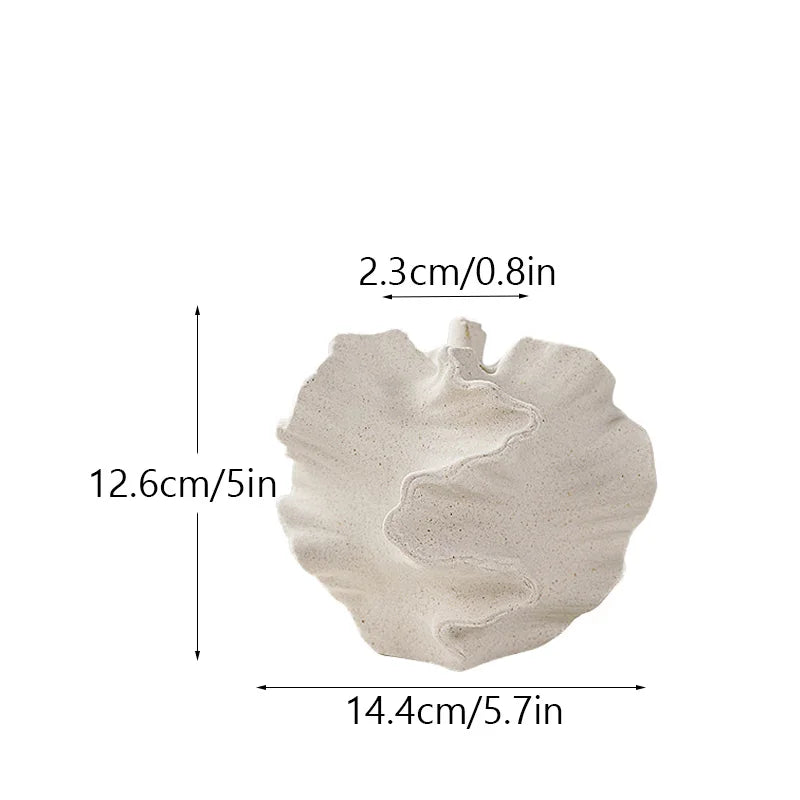 Nordic Ceramic Coral Vase