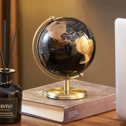 Retro & Modern Decorative World Globe for Home & Study