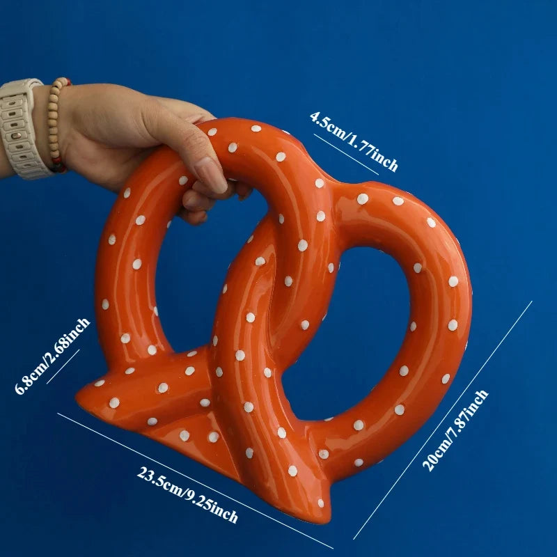 Nordic Creative Pasta & Pretzel Ceramic Vases