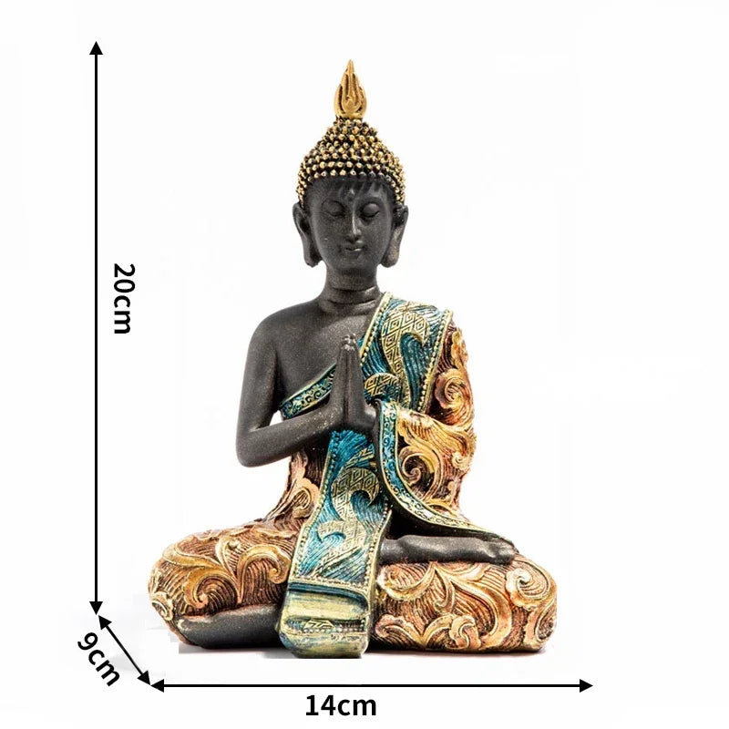 Handmade Thai Buddha Statue for Meditation & Decor