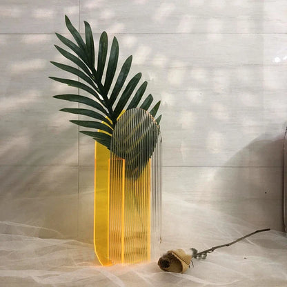 Colorful Modern Acrylic Flower Vase