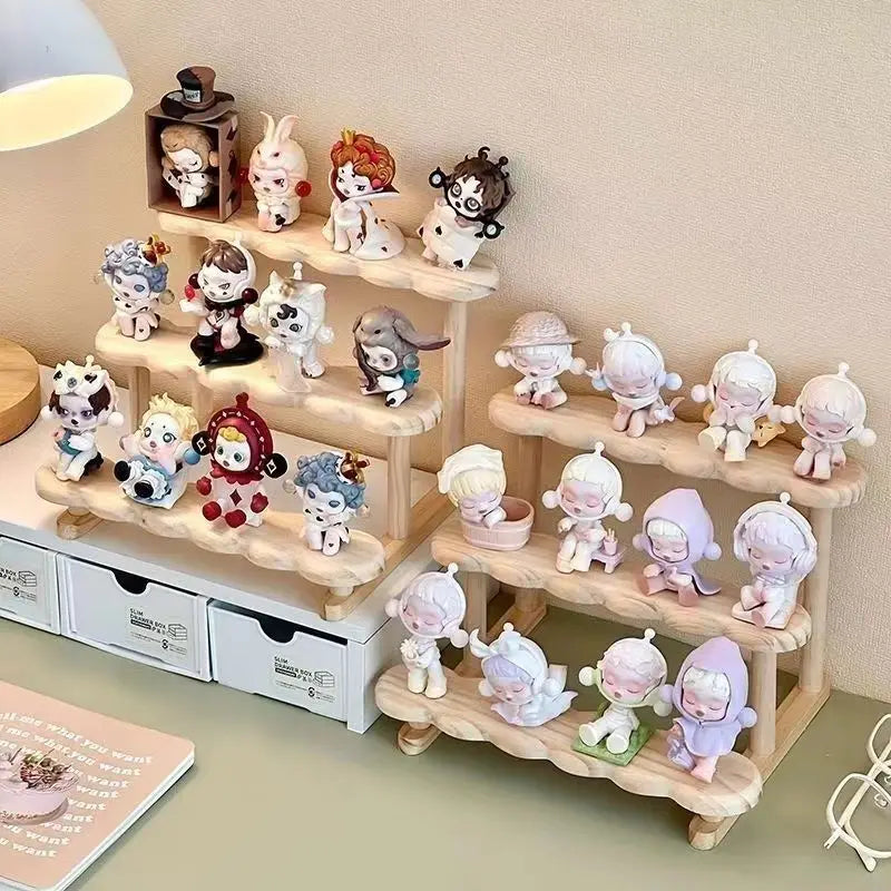 Wooden Perfume Display Rack