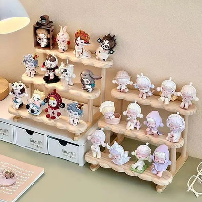 Wooden Perfume Display Rack