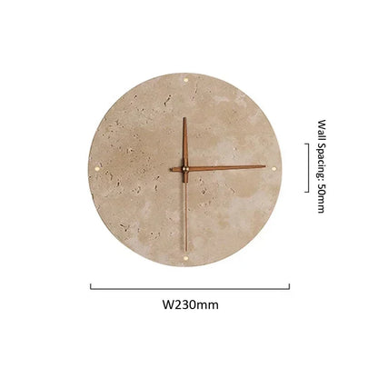 ChronoGlow LED Wall Clock Sconce