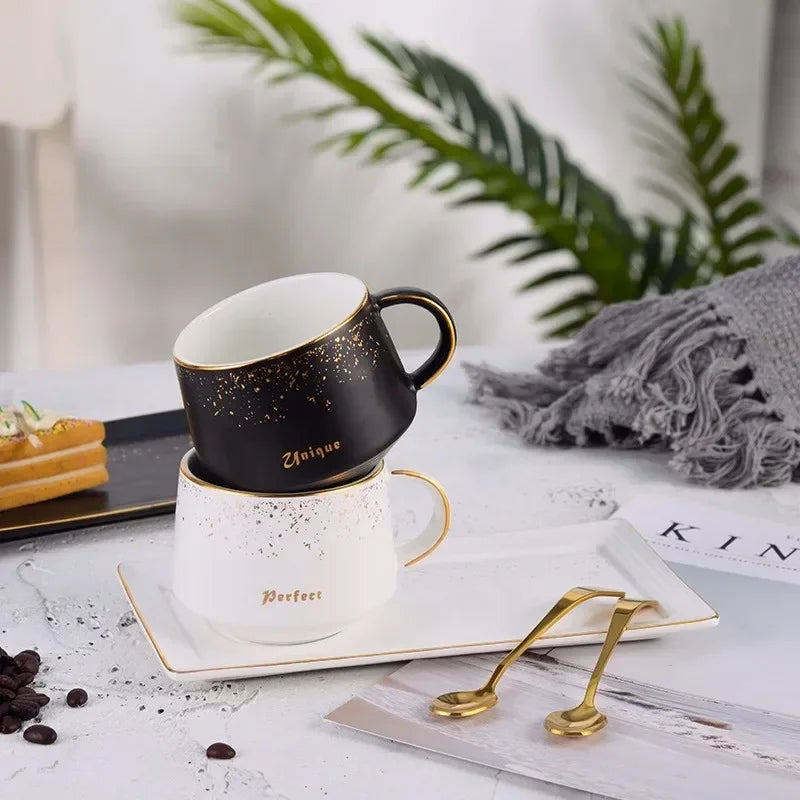 Ceramic Coffee Cup Set