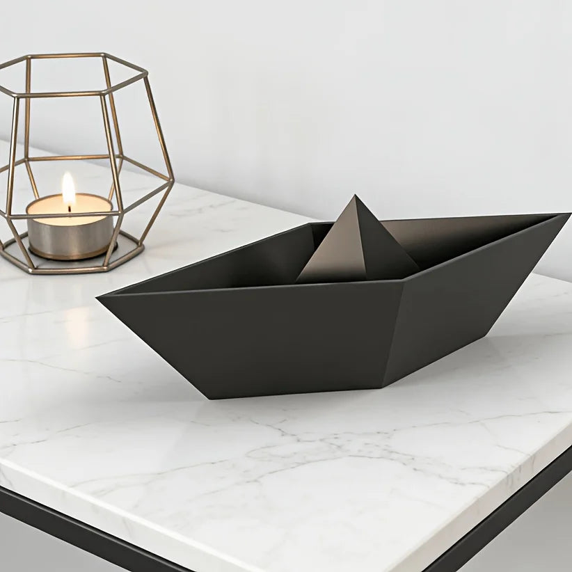 Origami Boat Tray Ornament