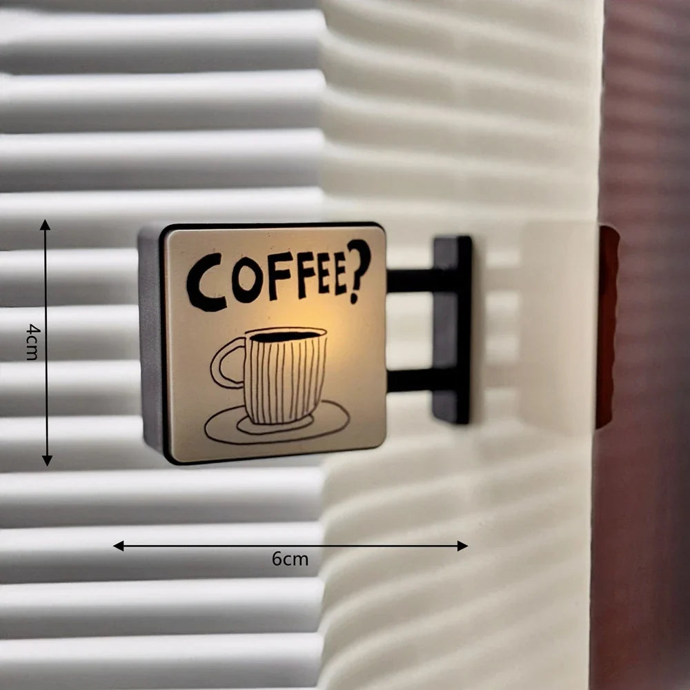 Creative Magnetic Luminous Lightbox Fridge Magnets