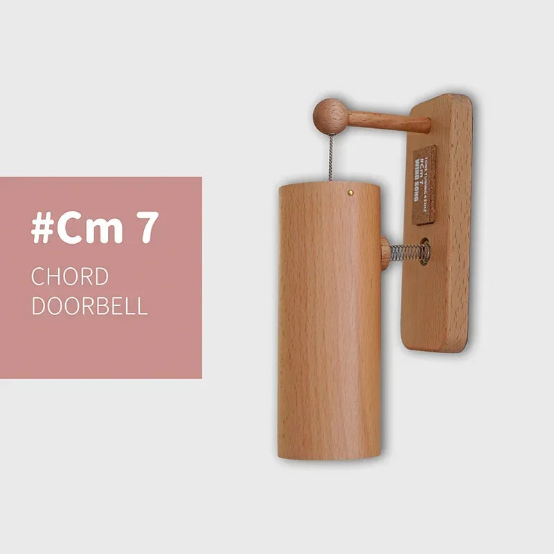 432Hz Musical Chord Wooden Doorbell Chime