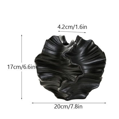 Nordic Ceramic Coral Vase