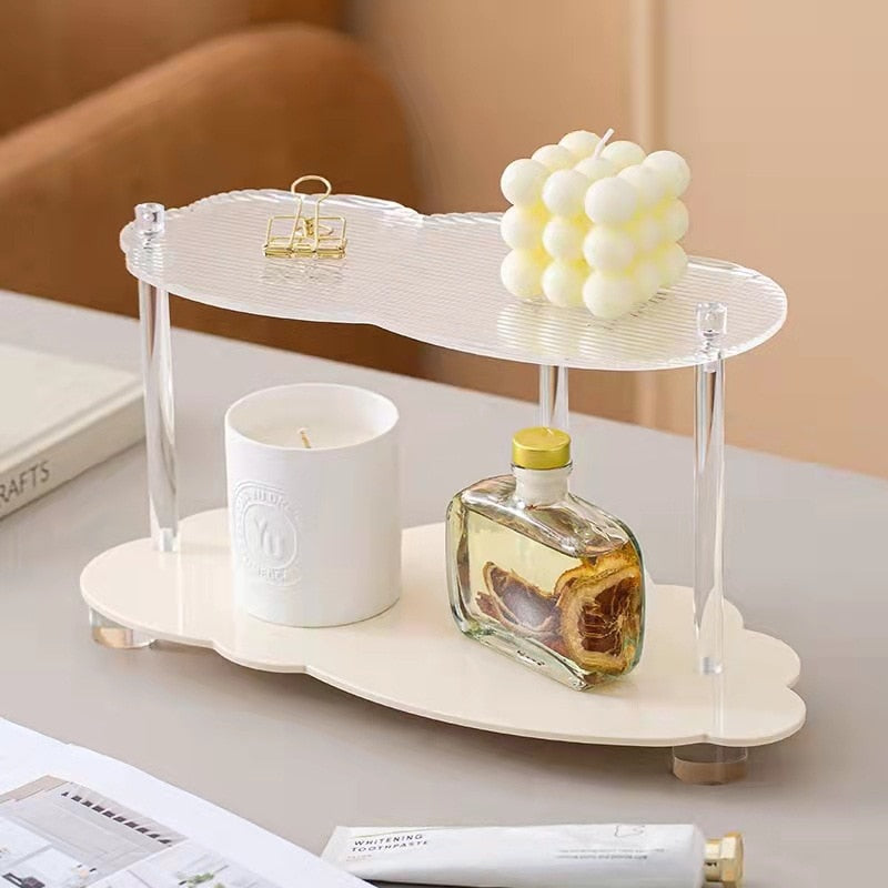 Cloud Shaped Floating Wall Shelf