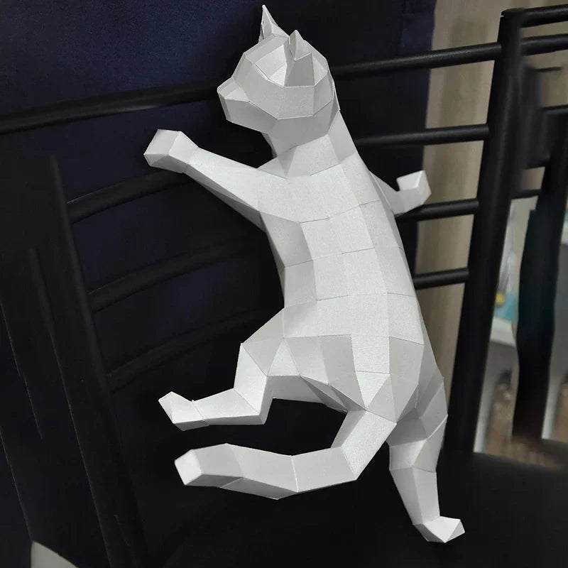 The Papercraft Purr-fection 3D Cat Model Kit