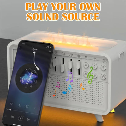 3 in 1 Bluetooth Speaker White Noise Sleep