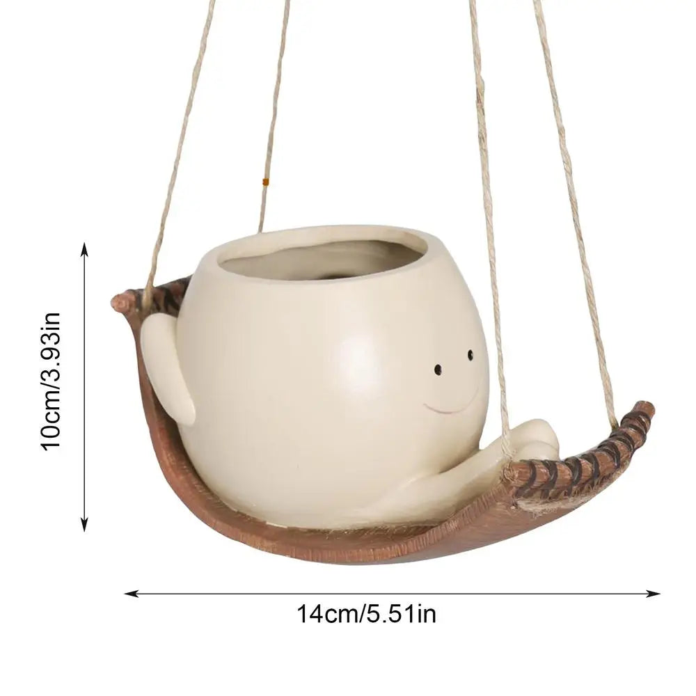 The Swinging Sprout Planter