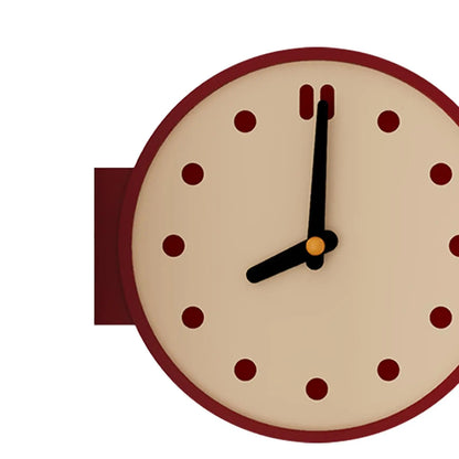 The Edge Clock | Minimalist Double-Sided Corner Clock