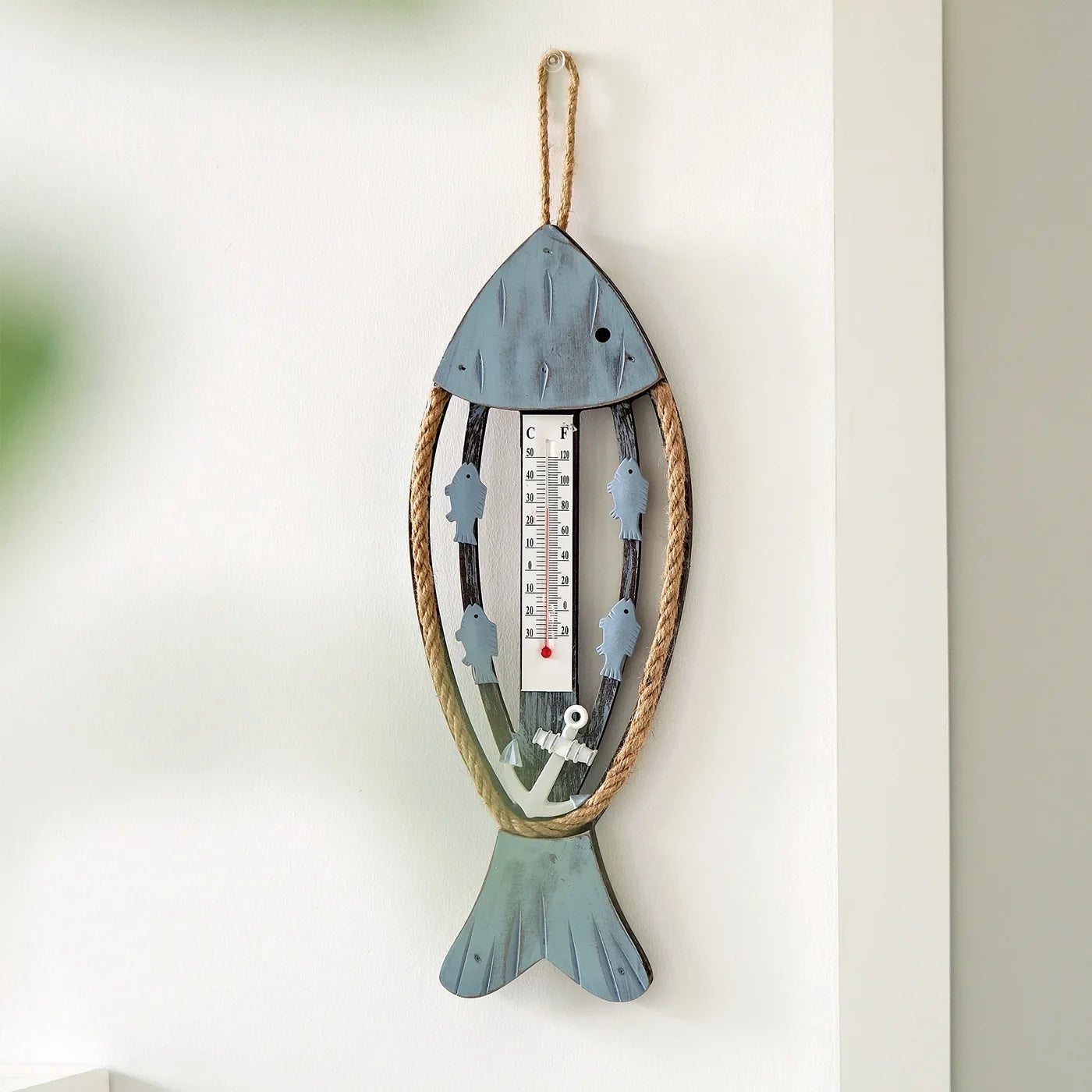 Wooden Fish Wall Decor