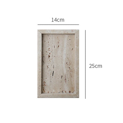 Minimalist Stone Vanity Tray