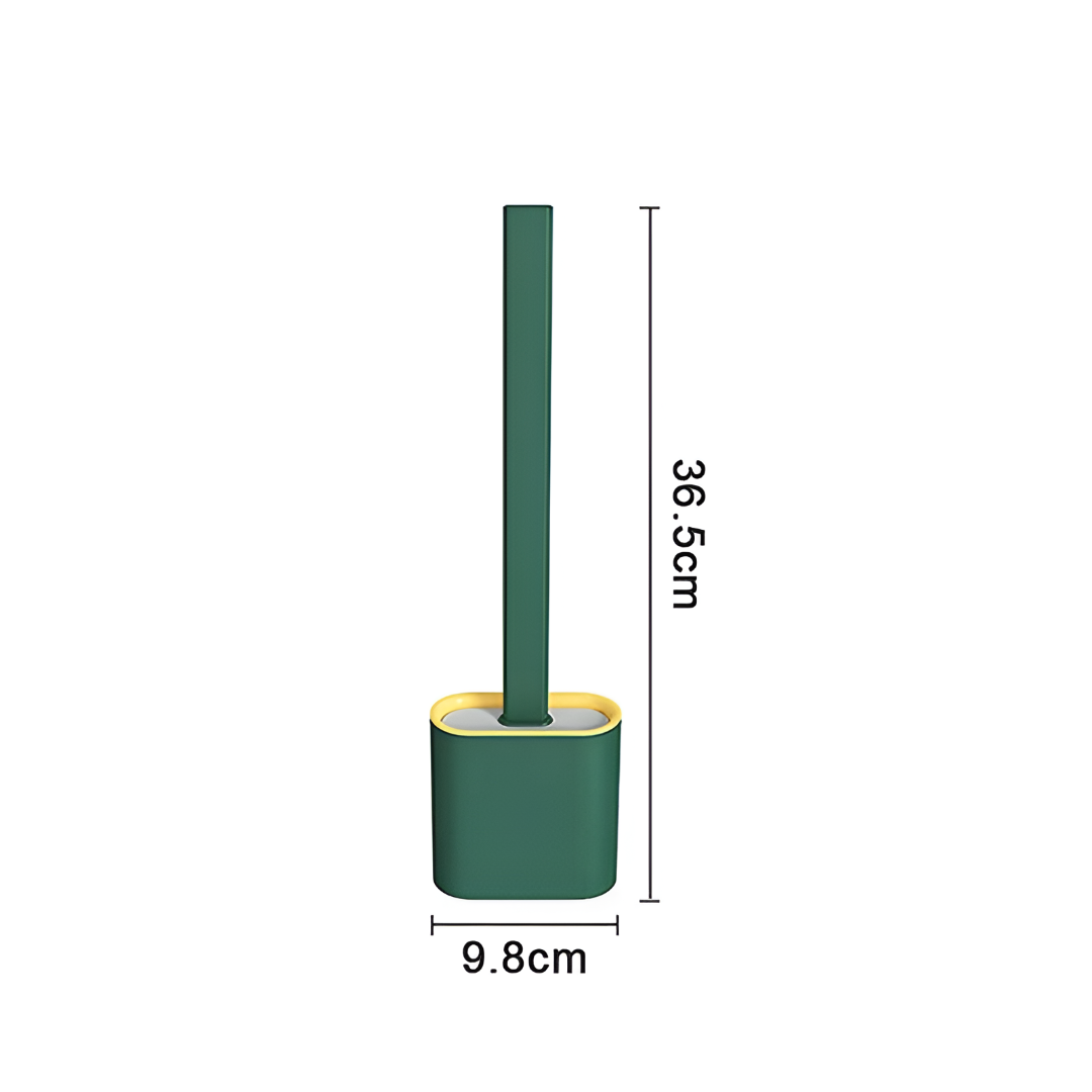 Toilet Brush Compact Bathroom Cleaning Holder