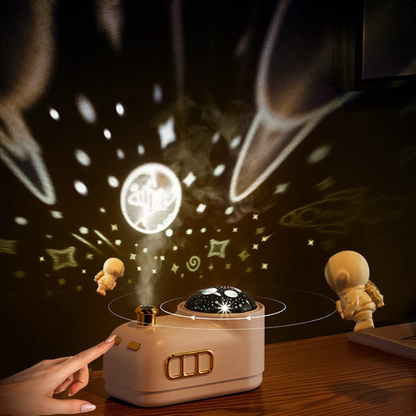 Retro Mini Train Ultrasonic Humidifier