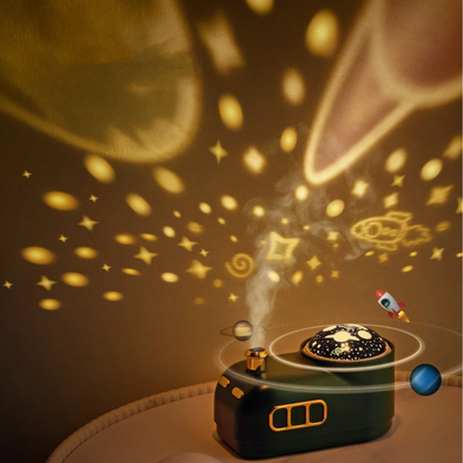 Retro Mini Train Ultrasonic Humidifier