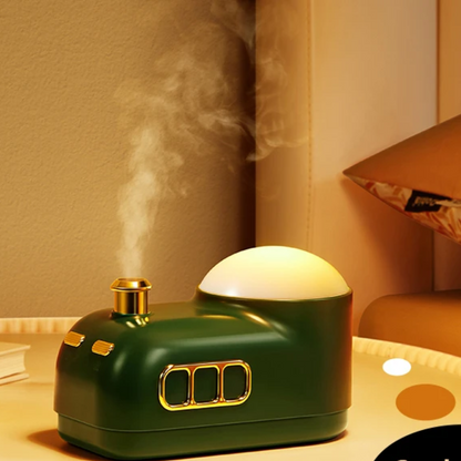Retro Mini Train Ultrasonic Humidifier
