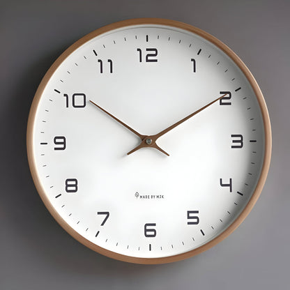 Wall Clock Silent Modern Round Decorative Home Accent