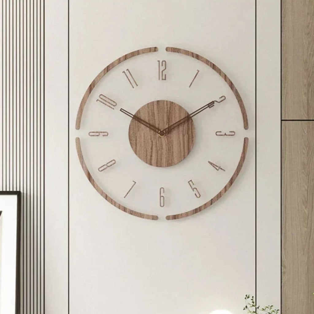 Analog Clock Modern Wall Clock Vintage Decorative