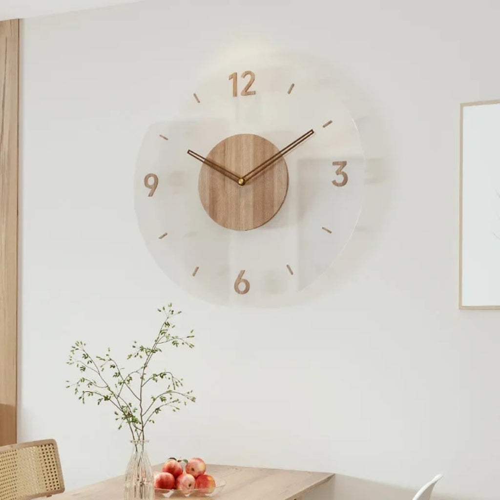 Analog Clock Modern Wall Clock Vintage Decorative