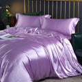Antibacterial Silk Bedding Set Breathable Duvet Cover