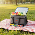 Cooling Insulated Cooler Bag Zippered