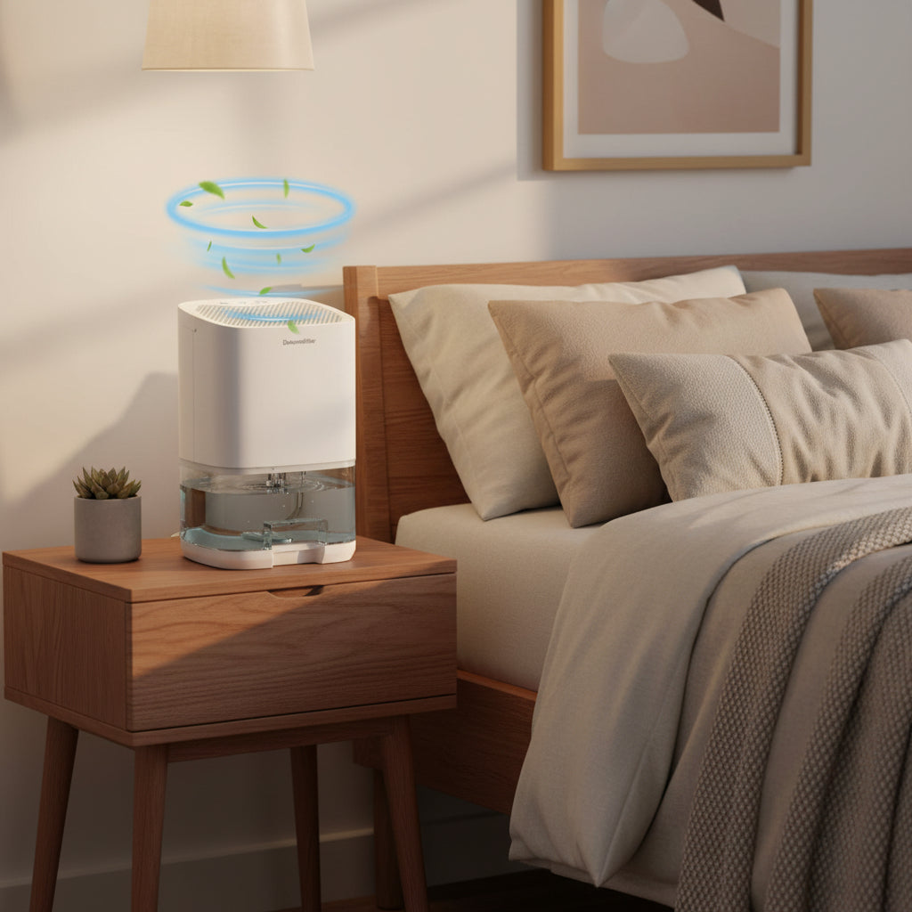 Cooling Night Light Portable Dehumidifier Compact