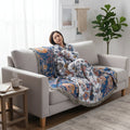 Cooling Sofa Throw Blanket Floral Boho