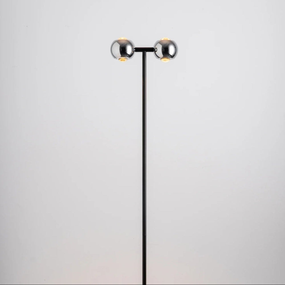 Dual Head Floor Lamp Modern Contemporary Adjustable Arch