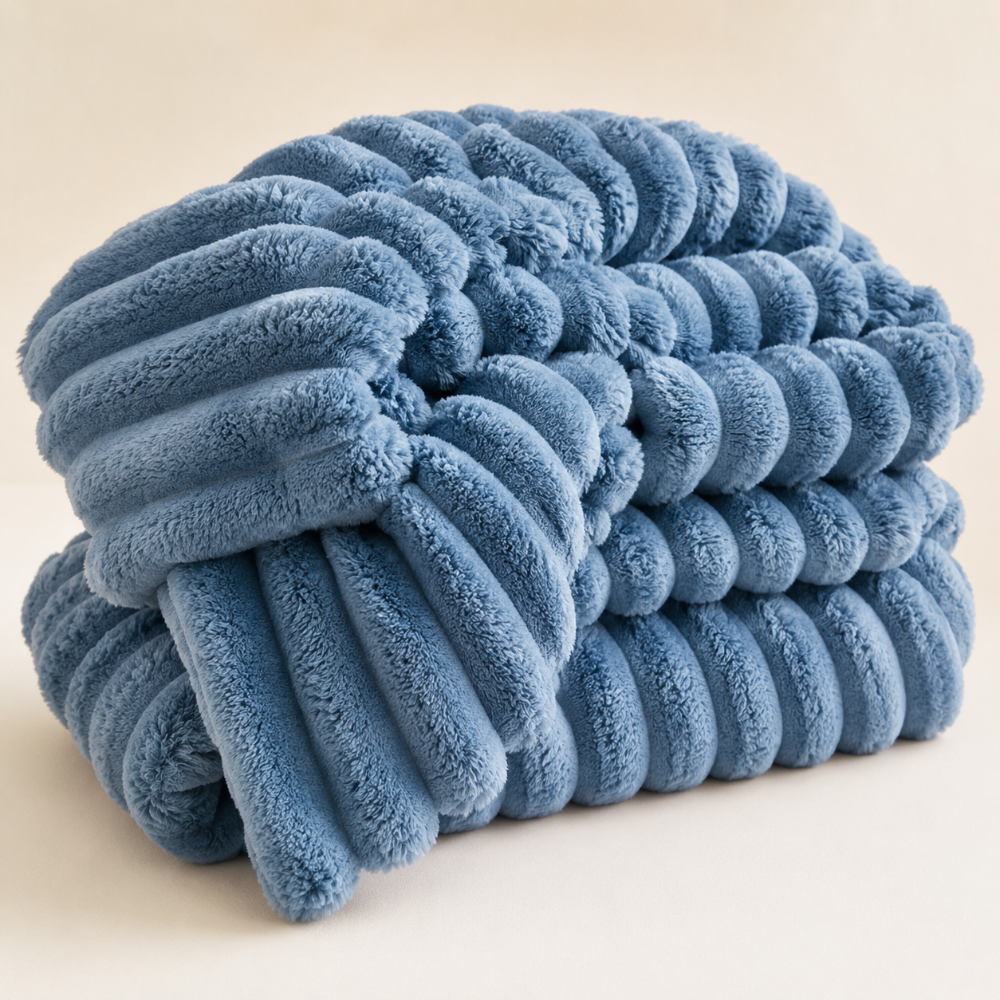 Fleece Throw Blanket Soft Cozy Plush Faux Fur