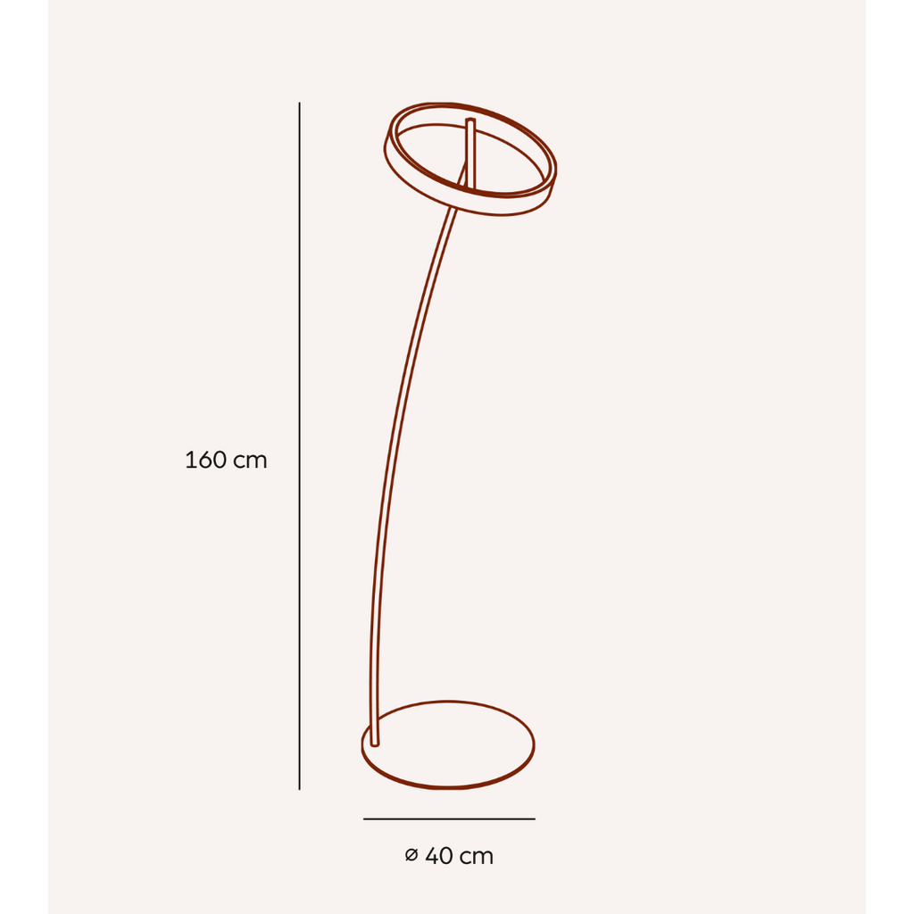 Floor Lamp LED Lighting Remote Control Adjustable Design