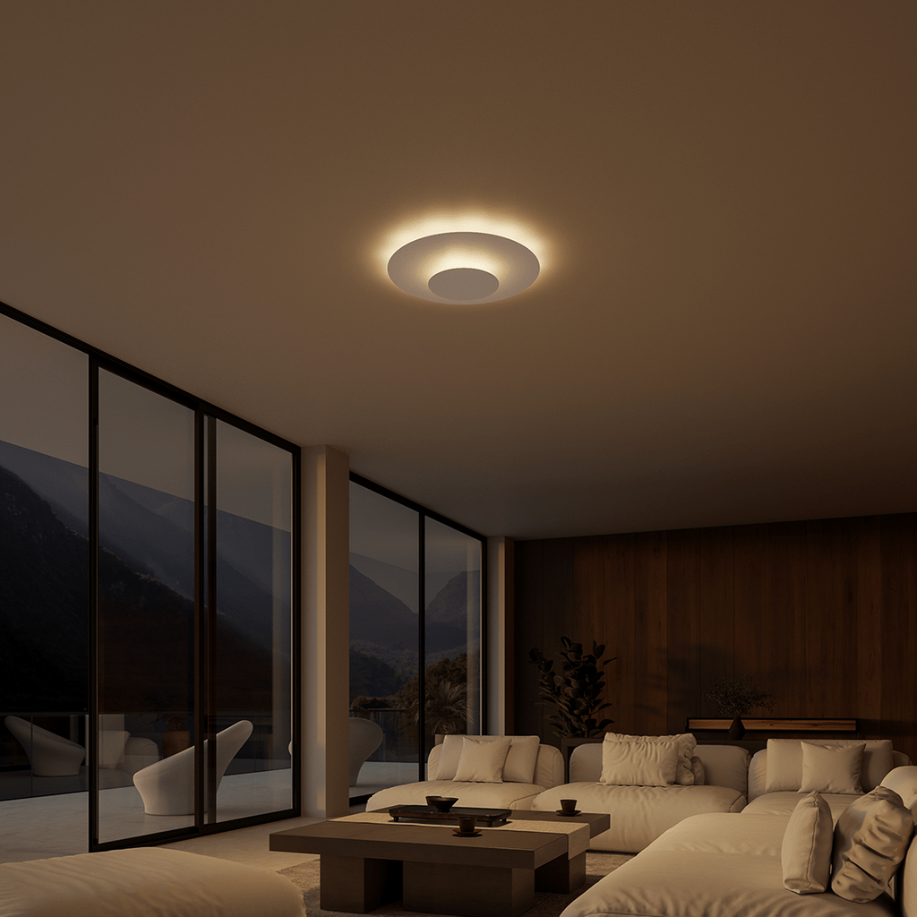 Flush Mount Ceiling Light LED Modern Round Slim Panel