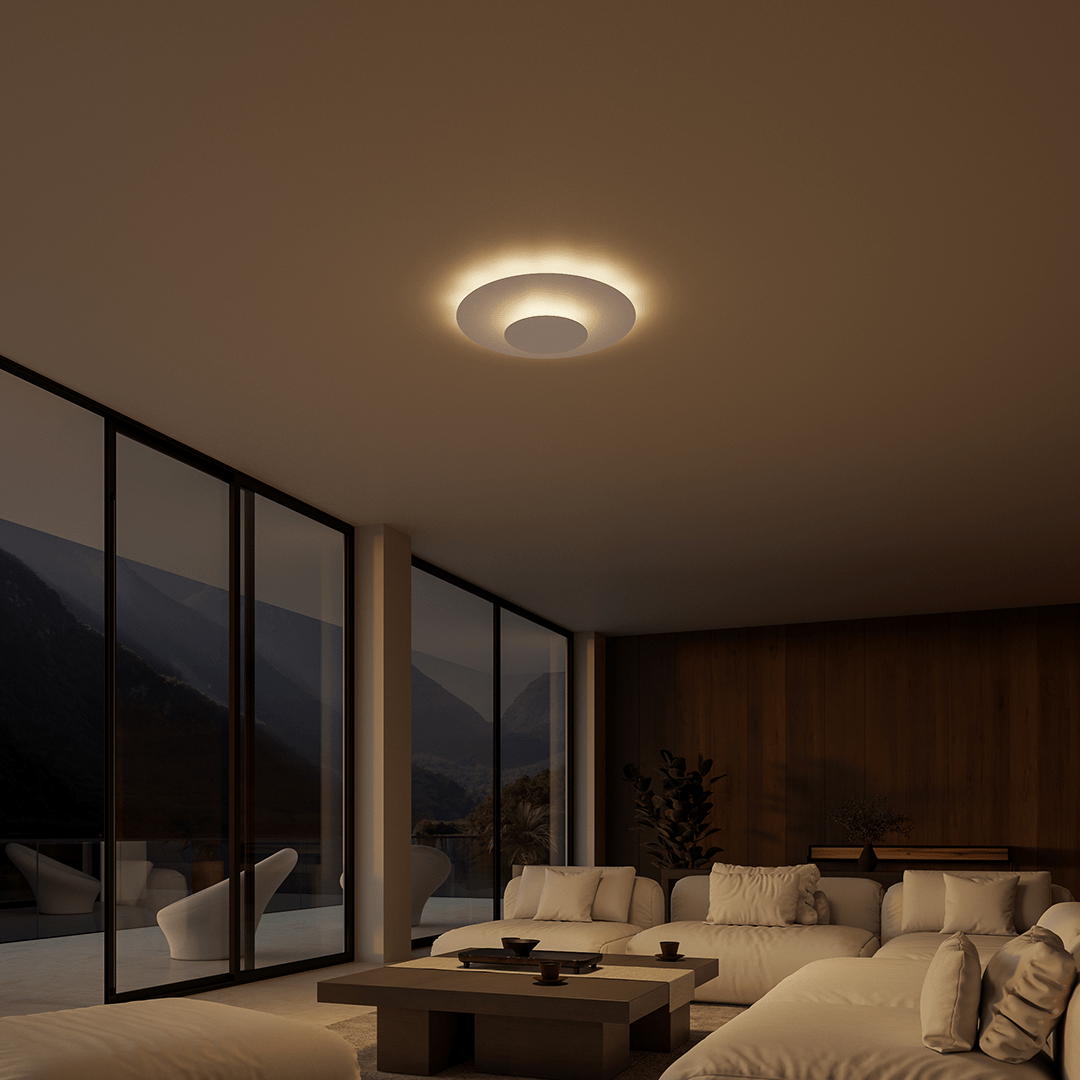 Flush Mount Ceiling Light LED Modern Round Slim Panel
