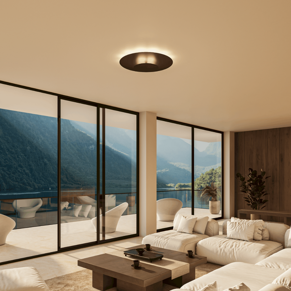 Flush Mount Ceiling Light LED Modern Round Slim Panel