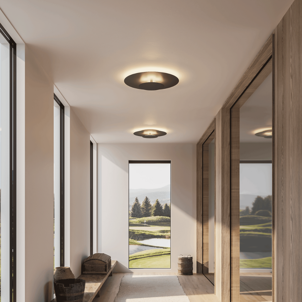 Flush Mount Ceiling Light LED Modern Round Slim Panel