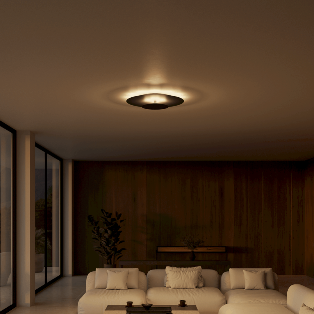 Flush Mount Ceiling Light LED Modern Round Slim Panel