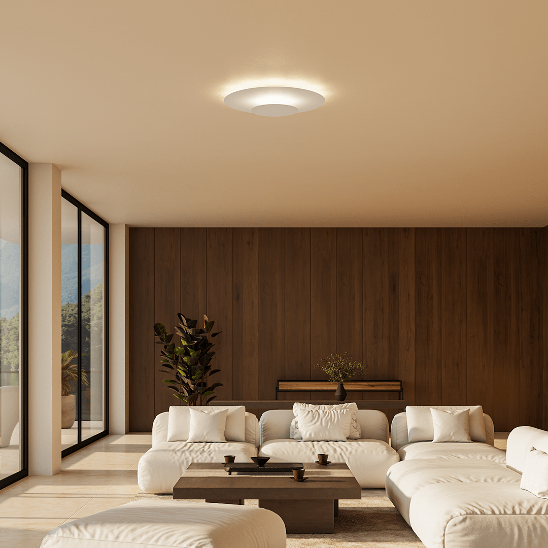 Flush Mount Ceiling Light LED Modern Round Slim Panel