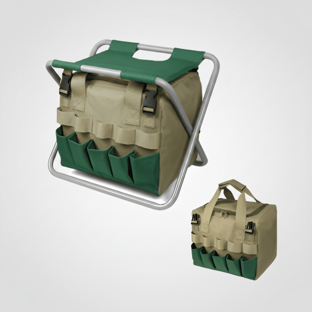 Garden Tool Set Seat Folding Stool Portable