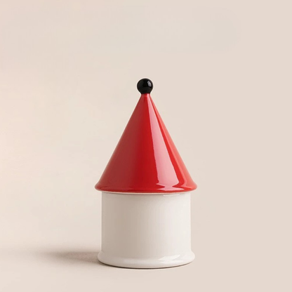 Dopamine Ceramic Dental floss tube & Accessory Holder