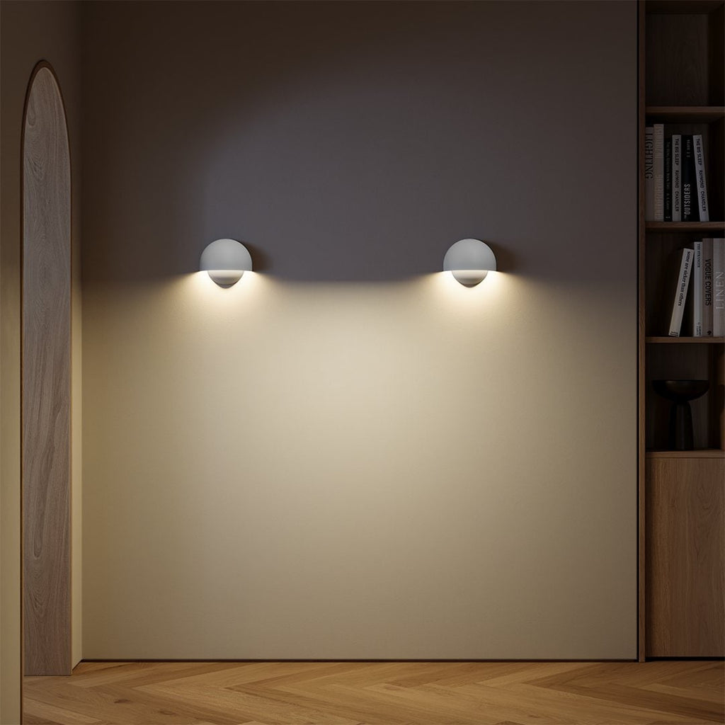 LED Wall Light Battery Powered Warm White Illumination