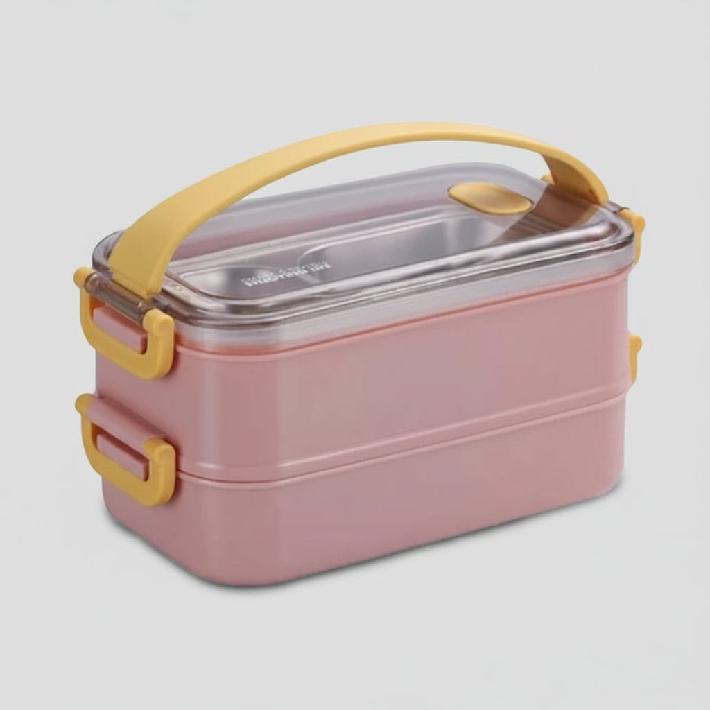 Insulated Meal Prep Container - 304 Stainless Steel Food Storage Box for Lunch, Work, School, Travel, Keeps Food Fresh