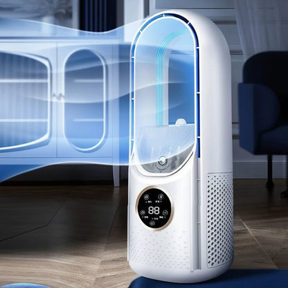 Portable Air Conditioner Evaporative Cooling Bladeless Fan